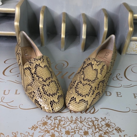 SOLE society snake print Leather shoes - Picture 15 of 15